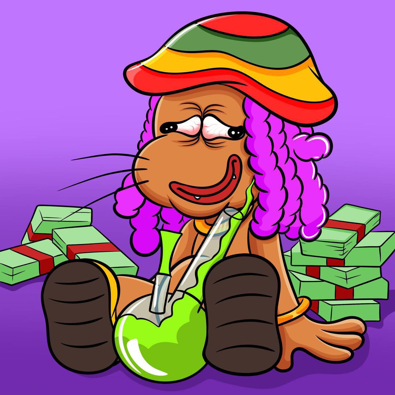 Money stacks meme